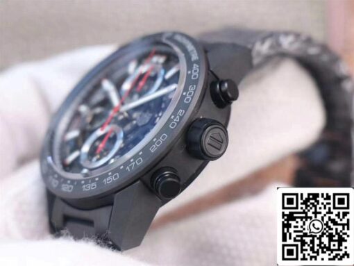 Tag Heuer Carrera CAR2090.BH0729 1:1 Best Edition XF Factory Black Ceramic Customized Movement - Image 6