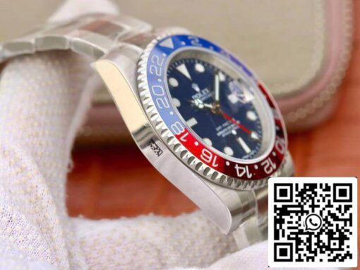 Rolex GMT Master II 126710BLRO EW Factory Mechanical Watches 1:1 Best Edition Swiss ETA 2836 - 이미지 6