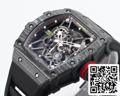 Richard Mille RM35-01 1:1 Best Edition BBR Factory Black Rubber Strap – Bild 7