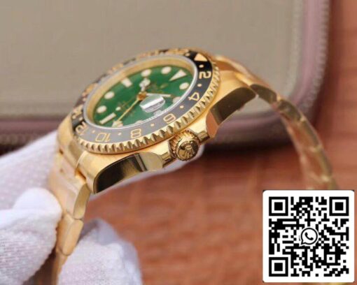 Rolex GMT Master II 116718LN 40mm EW Factory Mechanical Watches 1:1 Best Edition Swiss ETA2836 Green Dial - 이미지 6