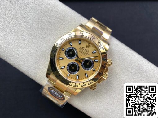 Rolex Daytona M116508-0014 1:1 Best Edition BT Factory Champagne Dial – Image 7