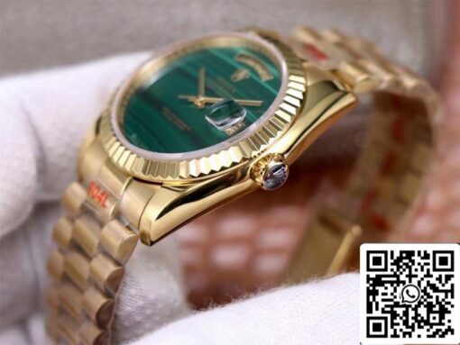 Rolex Day Date President 18238 1:1 Best Edition Malachite Green Dial Swiss Movement - 이미지 7