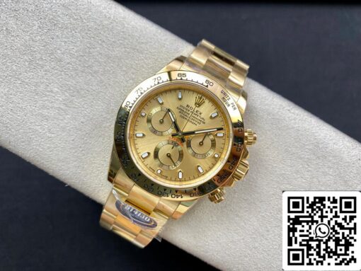 Rolex Daytona M116508-0003 1:1 Best Edition BT Factory Gold Dial - Image 6