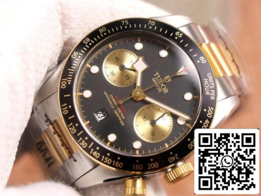 Tudor Heritage Black Bay M79363N-0001 1:1 Best Edition TW Factory Gold Strap - Image 7