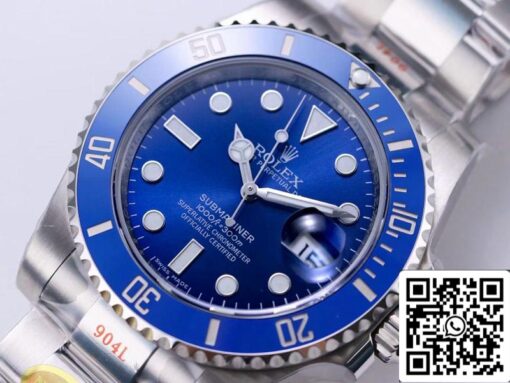 Rolex Submariner 116619LB-97209 1:1 Best Edition Noob Factory V12 Blue Dial Swiss Movement - Image 6