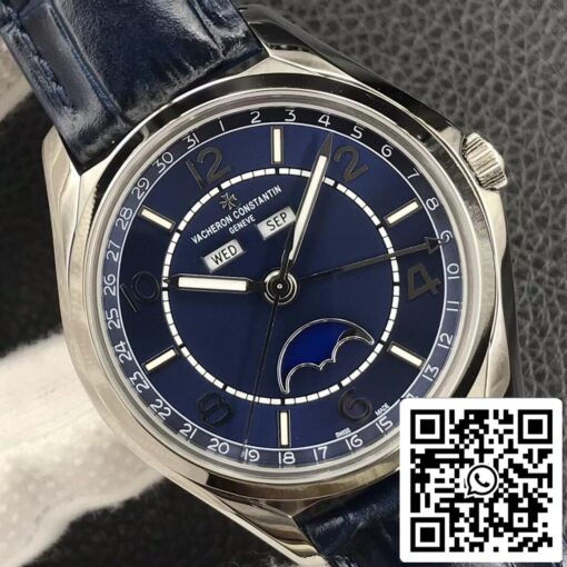 Vacheron Constantin FiftySix Day-Date 4000E/000A-B548 1:1 Best Edition ZF Factory Blue Dial - Image 9