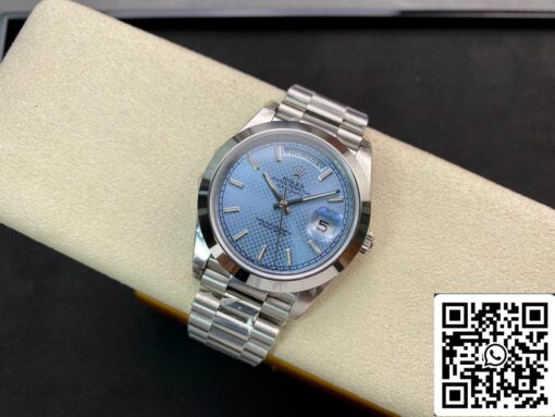 Rolex Day Date M228206-0004 1:1 Best Edition EW Factory Light Blue Dial - 이미지 7