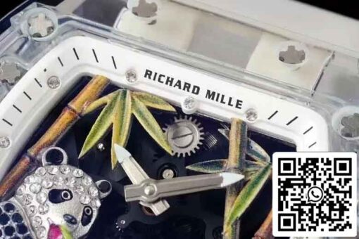 Richard Mille RM26-01 Tourbillon Replica Best Edition RM Factory Rubber Strap - Image 4