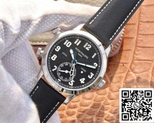 Patek Philippe Calatrava 5524 1:1 Best Edition GR Factory Black Dial - Image 7