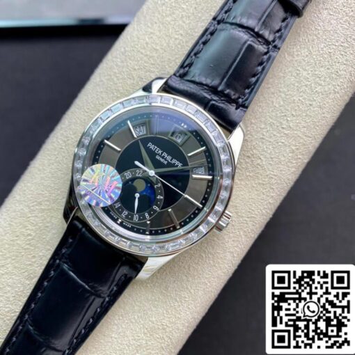 Patek Philippe Complications 5205G 1:1 Best Edition KM Factory Diamond Bezel – Bild 10