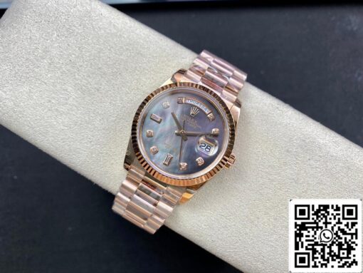 Rolex Day Date 118235 36MM 1:1 Best Edition GM Factory Mother-of-pearl Dial - 이미지 7