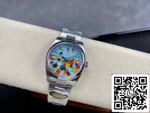 Rolex Oyster Perpetual M126000-0009 36MM 1:1 Best Edition Clean Factory Blue Dial - Image 7