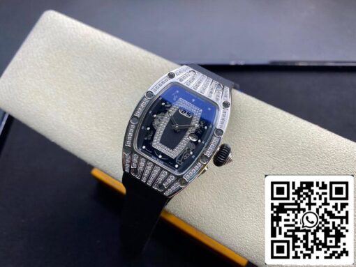 Richard Mille RM07-01 1:1 Best Edition RM Factory Diamond Case - Image 3