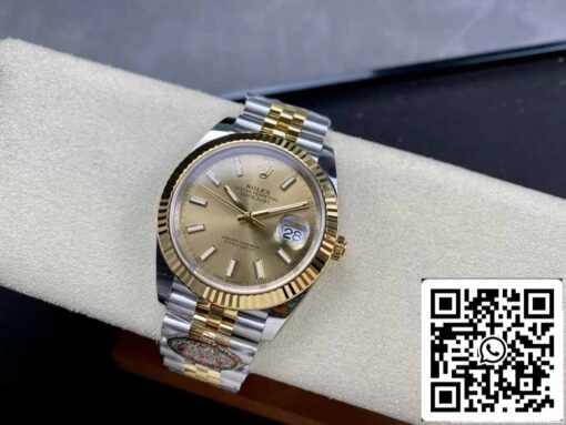 Rolex Datejust 41MM M126333-0010 1:1 Best Edition Clean Factory Champagne Dial - Image 7