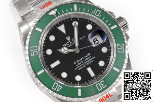 Rolex Submariner Date M126610LV-0002 41MM 1:1 Best Edition ROF Factory Black Dial Swiss ETA2824 - Image 5