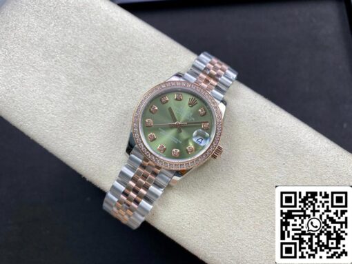 Rolex Datejust 31MM 1:1 Best Edition EW Factory Rose Gold – Image 6