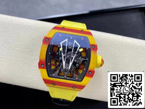 Richard Mille RM27-03 Tourbillon 1:1 Best Edition BBR Factory Yellow Strap - Image 7