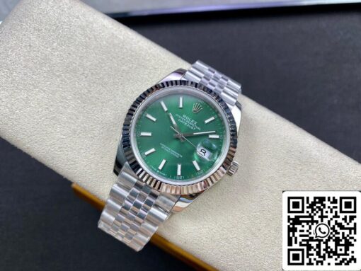 Rolex Datejust M126334-0028 41MM 1:1 Best Edition EW Factory Green Dial – Bild 7