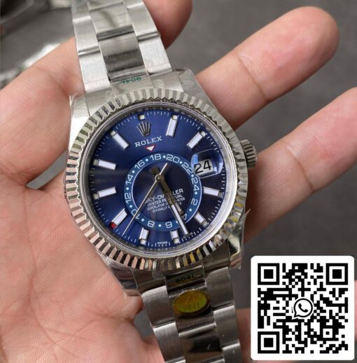 Rolex Sky Dweller M336934-0005 1:1 Best Edition ZF Factory Blue Dial - Image 4