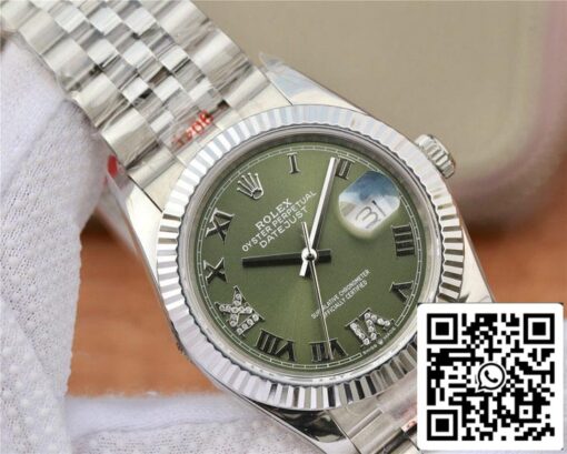 Rolex Datejust 36MM 1:1 Best Edition GM Factory Diamond-set Dial – Image 7