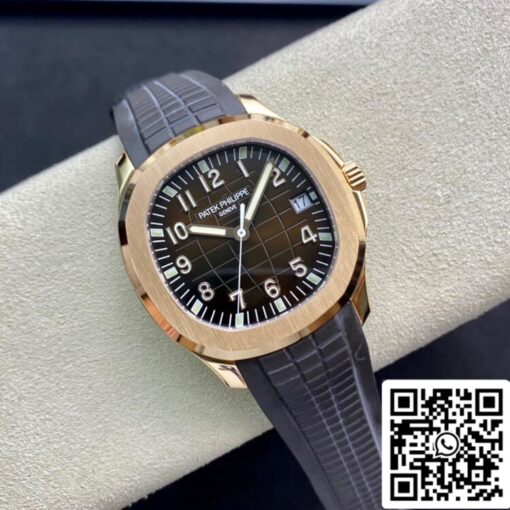 Patek Philippe Aquanaut 5167R-001 1:1 Best Edition 3K Factory Brown Dial - Image 3