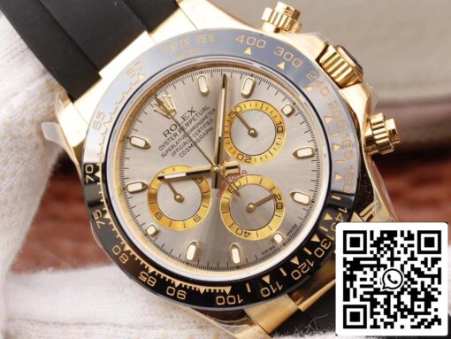 Rolex Daytona Cosmograph 116518LN 1:1 Best Edition JH Factory Silver Gray Dial - Image 6