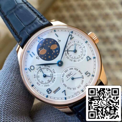 IWC Portuguese Perpetual Calendar IW503405 1:1 Best Edition APS Factory White Dial - Image 7