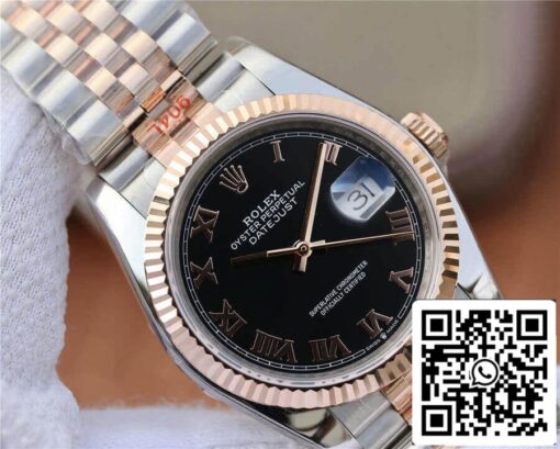 Rolex Datejust 116231 36MM 1:1 Best Edition GM Factory Black Dial - Image 4