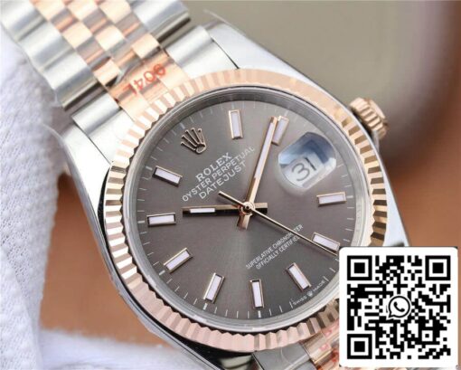 Rolex Datejust M126231-0013 36MM 1:1 Best Edition GM Factory Rose Gold - Image 5