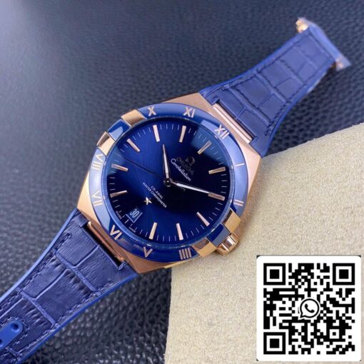 SBF Omega Constellation 131.63.41.21.03.001 1:1 Best Edition VS Factory Ceramic Bezel - Image 4