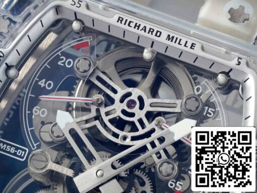 Richard Mille RM 56-01 Tourbillon 1:1 Best Edition RM Factory Transparent Case - Image 6