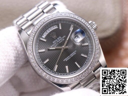 Rolex Day Date M228349RBR-0008 1:1 Best Edition EW Factory Grey Dial - 이미지 8