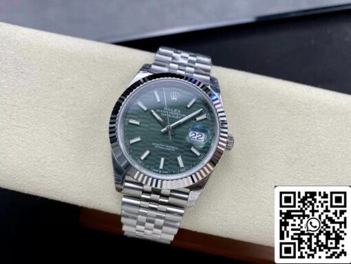 Rolex Datejust M126334-0030 41MM 1:1 Best Edition VS Factory Green Dial – Bild 6