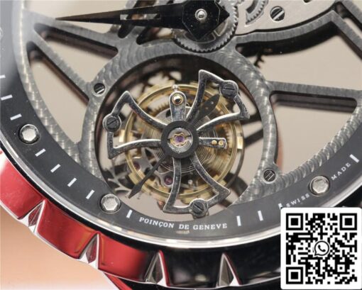 Roger Dubuis Excalibur RDDBEX0260 1:1 Best Edition JB Factory Skeleton Tourbillon Dial - 이미지 8