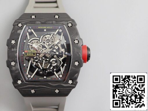 Richard Mille RM035 1:1 Best Edition KV Factory V3 Black Carbon Fiber Case – Bild 6