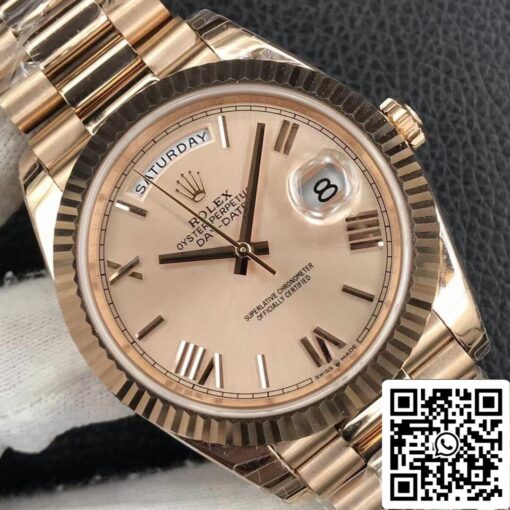 Rolex Day Date M228238-0006 1:1 Best Edition EW Factory Gold Dial - 이미지 7