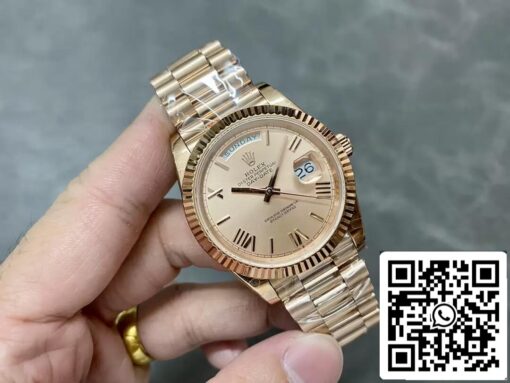 Rolex Day Date M228235-0001 1:1 Best Edition GM Factory Rose Gold V2 – Image 4