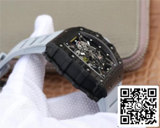 Richard Mille RM-035 KV Factory 1:1 Best Edition Black Carbon Fiber - Image 6