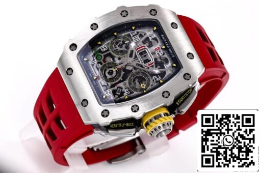 Richard Mille RM11-03RG 1:1 Best Edition KV Factory Titanium Case - Image 6