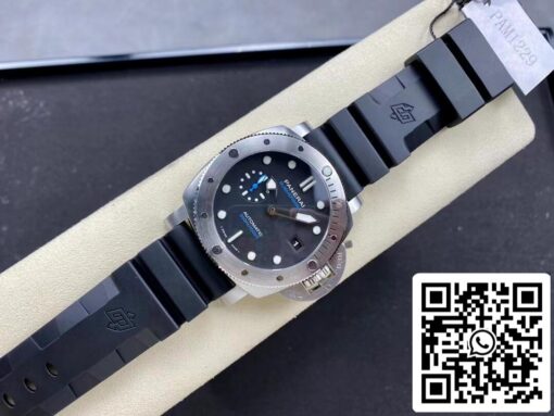 Panerai Submersible PAM01229 1:1 Best Edition VS Factory Black Dial - Image 7