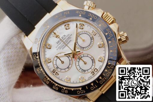 Rolex Daytona Cosmograph M116518ln-0037 1:1 Best Edition JH Factory V6 Yellow Gold Case - Image 2