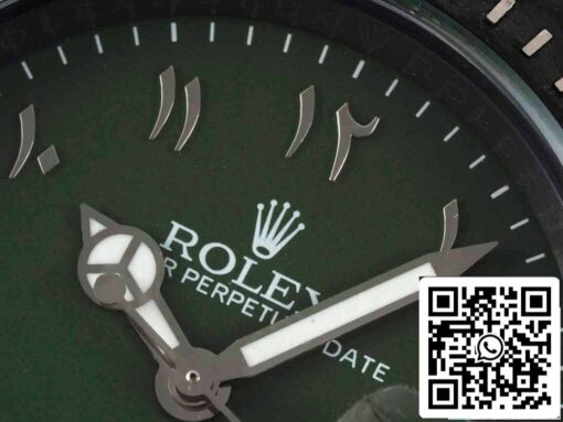 Rolex Sea-Dweller 1:1 Best Edition Diw Factory Carbon Fiber Green Dial - Image 7