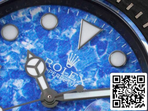 Rolex Sea-Dweller 1:1 Best Edition Diw Factory Carbon Fiber Blue Dial - Image 7