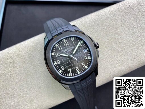 Patek Philippe Aquanaut PP5167 1:1 Best Edition ZF Factory DLC Rubber Strap - Image 6