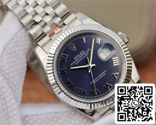 Rolex Datejust 36MM 1:1 Best Edition GM Factory Blue Dial - Image 4