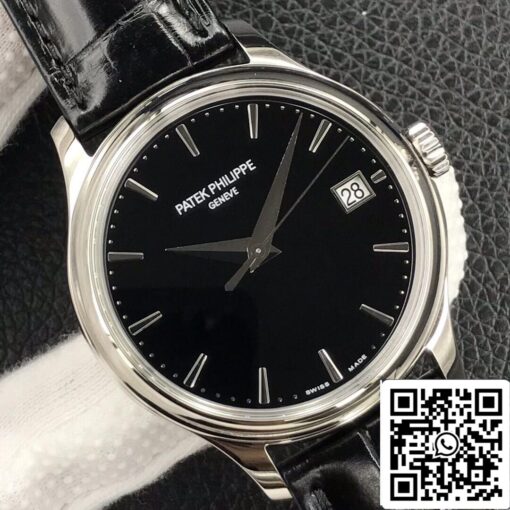 Patek Philippe Calatrava 5227G-010 1:1 Best Edition 3K Factory Black Dial - Imagen 6