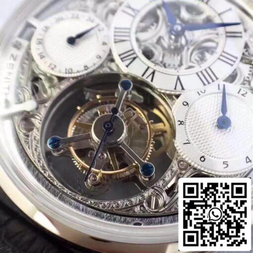 Zenith EP Calender Skeleton Tourbillon RG/LE 1:1 Best Edition Swiss Tourbillon - Image 6