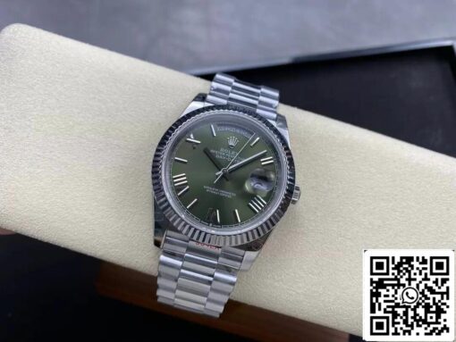 Rolex Day Date M228236-0008 1:1 Best Edition GM Factory V2 Green Dial - 이미지 7