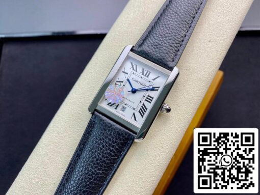 Cartier Tank WSTA0029 1:1 Best Edition AF Factory White Dial - Image 7