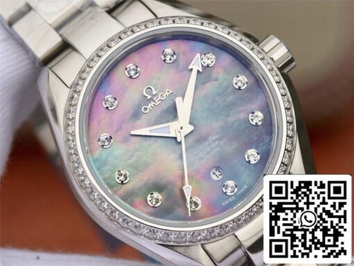 Omega Seamaster 231.15.34.20.57.001 Aqua Terra 150M 1:1 Best Edition 3S Factory Mother-Of-Pearl Dial - Image 3